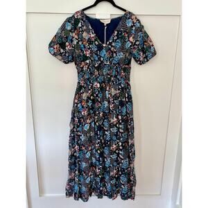 NEW NWT Love The Label Edella Dress Theodora Print Size Medium